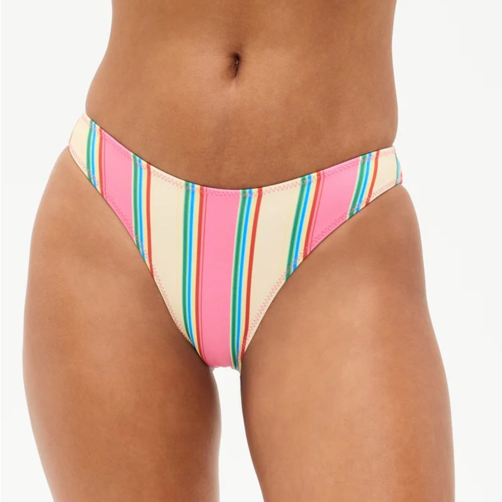 Frankie’s Bikinis x DJERF AVENUE Sunrise Micro Bikini Bottom (new with tags)